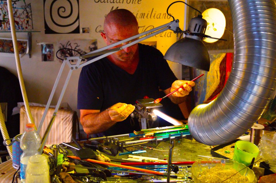 Create Your Glass Artwork: Private Lesson With Local Artisan - How the 75 minutes of Murano lampwork actually plays out