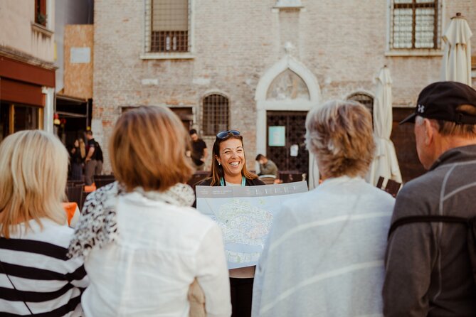 Eat like a Local: Venice Cicchetti and Wine Tasting Evening Tour - Walking with purpose near Campo dei Frari and Scuola Grande di San Rocco