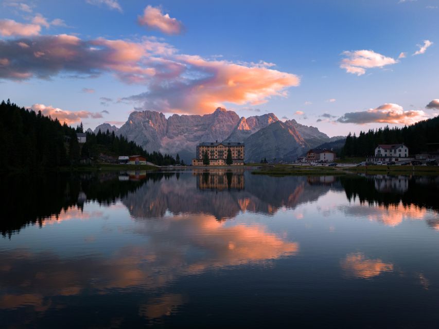 From Venice: Dolomites and Prosecco Hills Day Trip with Wine - Santa Croce Lake and Auronzo Lake: quick scenic hits for momentum
