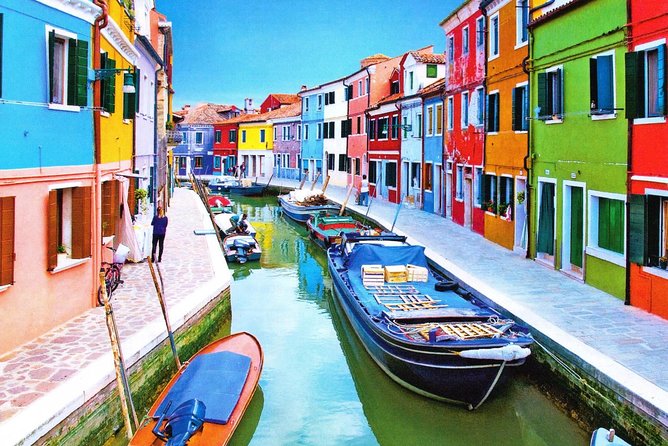 Murano, Burano and Torcello Half-Day Sightseeing Tour - Burano lace, lace museum stops, and the famous colorful houses
