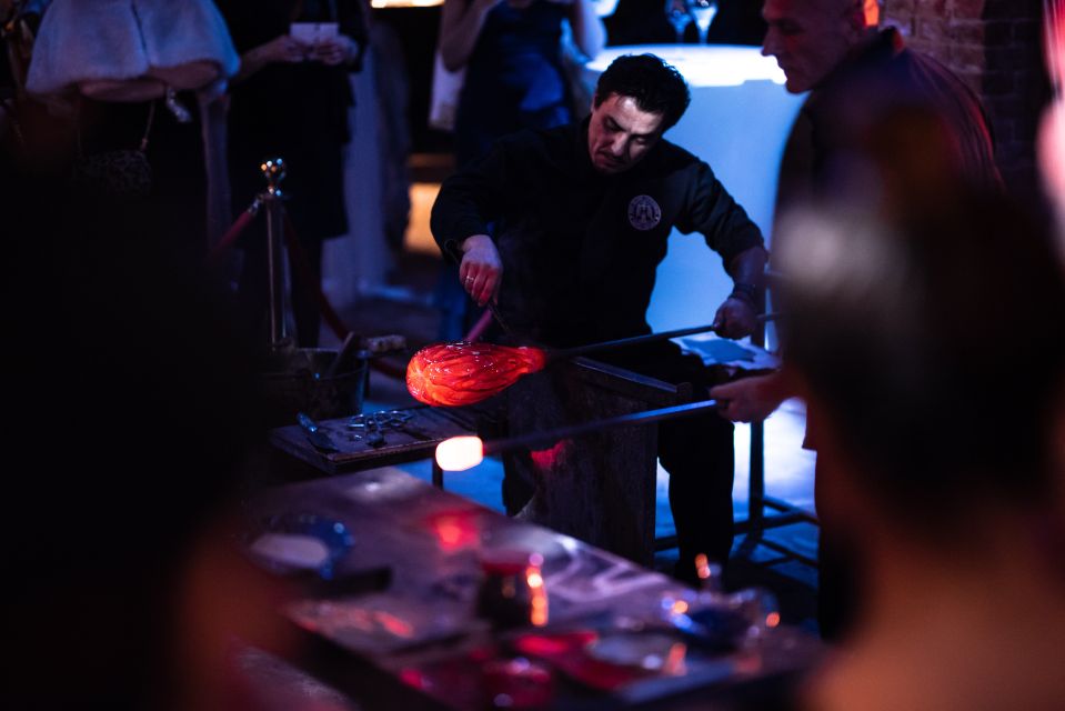 Murano: Glass Blowing Demonstration with Optional Drinks - Murano glass in the Glass Cathedral Santa Chiara