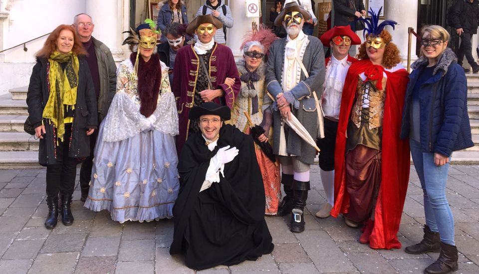 Secrets of Venice Carnival and Life of Casanova Tour - Price and value for an $88, 2-hour Carnival walk