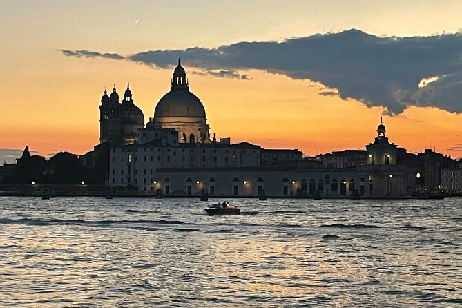 Sunset Jazz Catamaran Cruise with Aperitivo and Live Saxophone - The Return Via Sant’Elena and the Giardini della Biennale