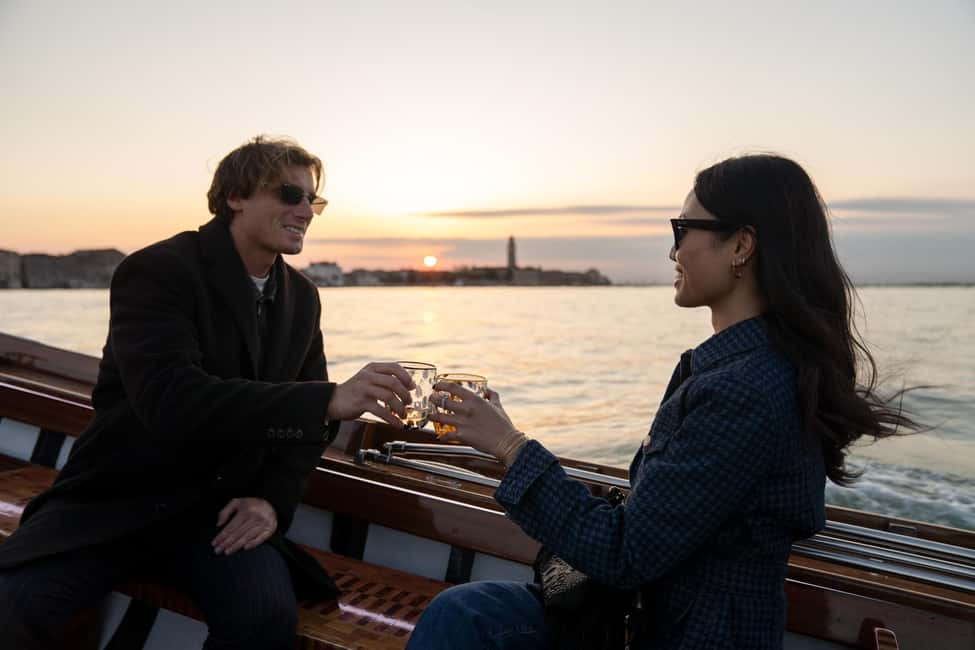 Sunset Serenity Cruise in the Venice Lagoon - Chilled prosecco or champagne: the toast moment that actually makes sense