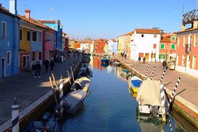 The Secret Corners of Burano - Getting out of the crowds: a church stop with serious dates