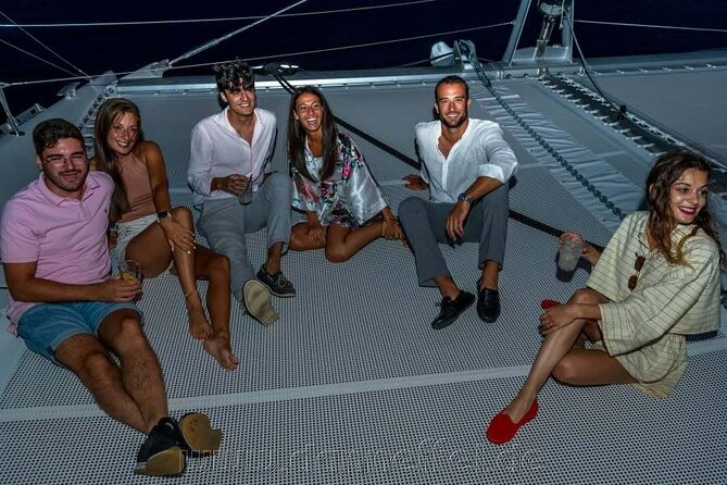 Venice by Night Catamaran Cruise - The Giudecca shore turn by Hilton Stucky and the pass of San Giorgio Maggiore