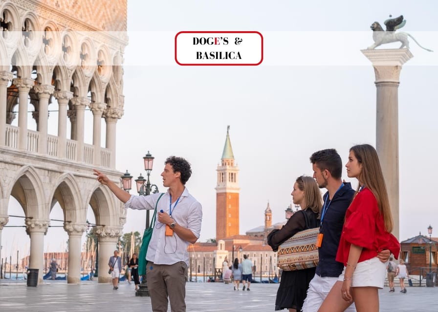 Venice: Doge’s Palace and Basilica Roman Empire Guided Tour - Walking In as an Ambassador at St. Mark’s Square