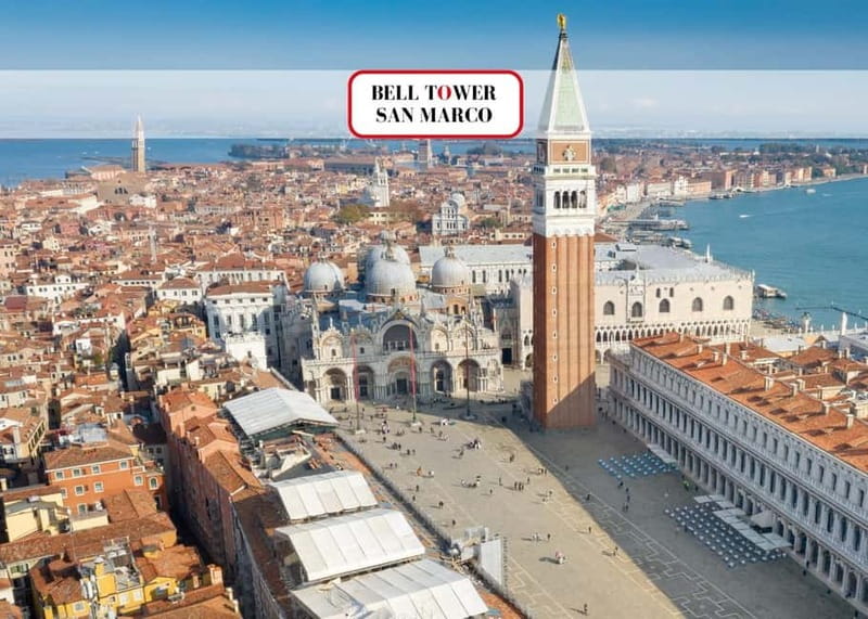 Venice St. Mark's Pass: Basilica, Doge Palace, & Bell Tower - The Bell Tower: the big views and the best reason to come early