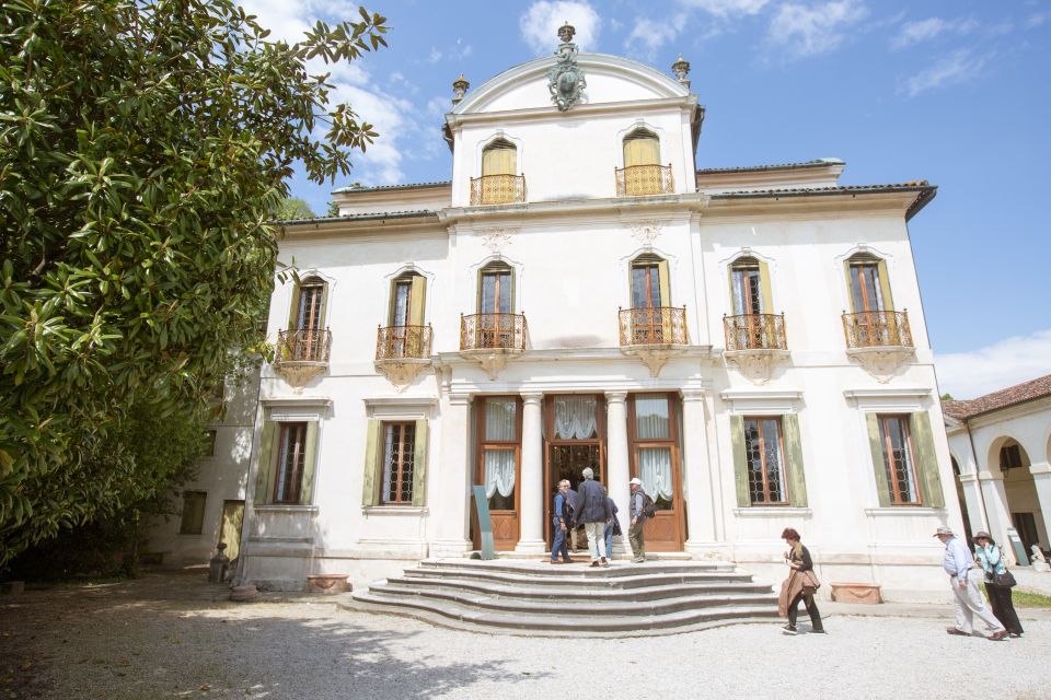 Venice to Padua Full-Day Brenta Riviera Boat Cruise - Stra and Villa Pisani: swimming pool, grand stables, and a coffee house